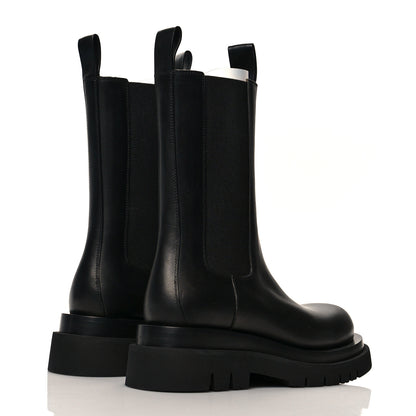 Bottega Veneta Calfskin The Lug Chelsea 55mm Boots 38 Black 4 of 8