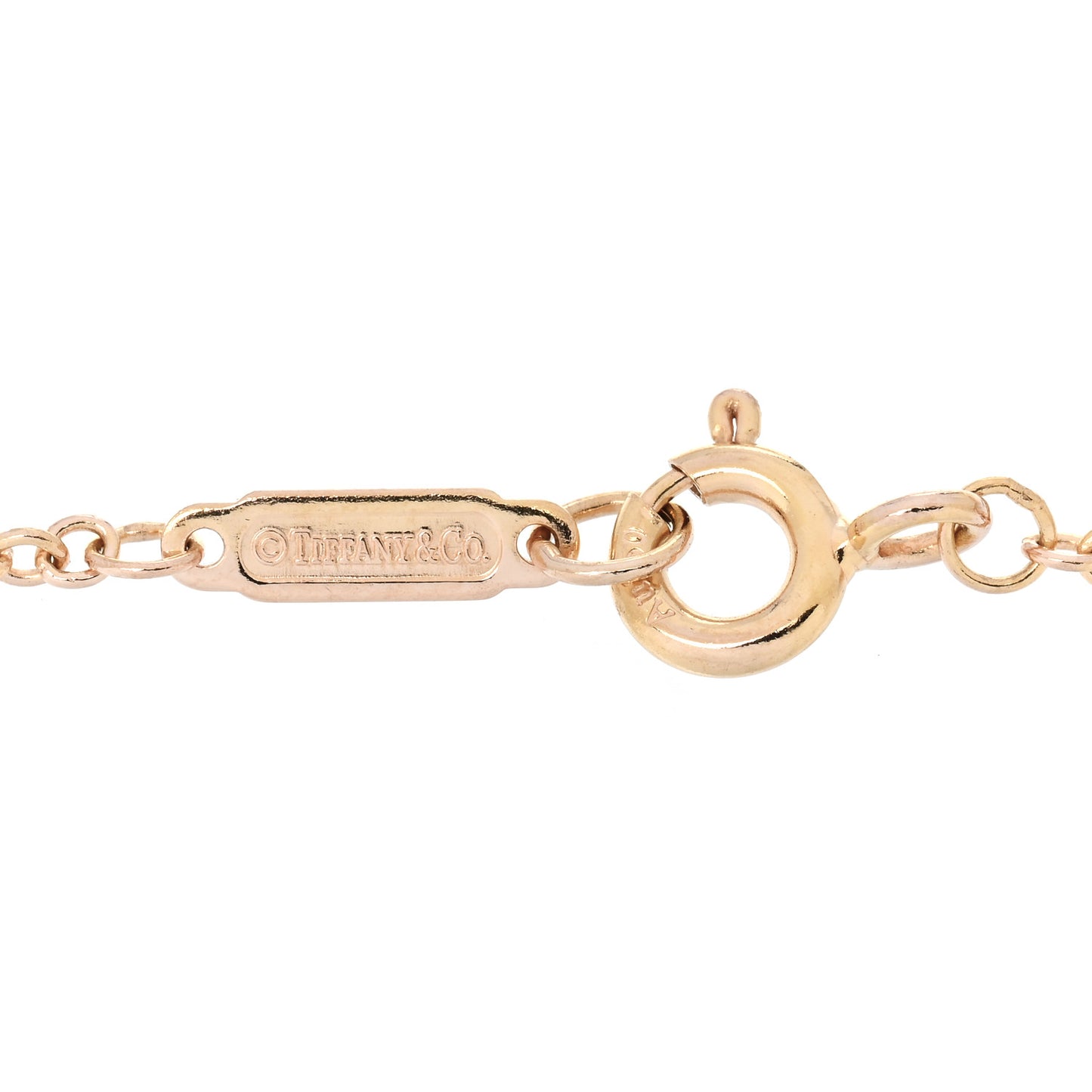 18K Rose Gold Diamond Atlas Bar Pierced Bracelet