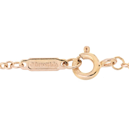 Tiffany 18K Rose Gold Diamond Atlas Bar Pierced Bracelet 3 of 4