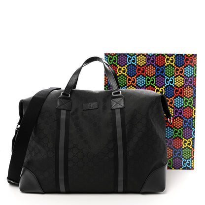 Gucci Nylon Monogram XL Duffle Bag Black 11 of 11