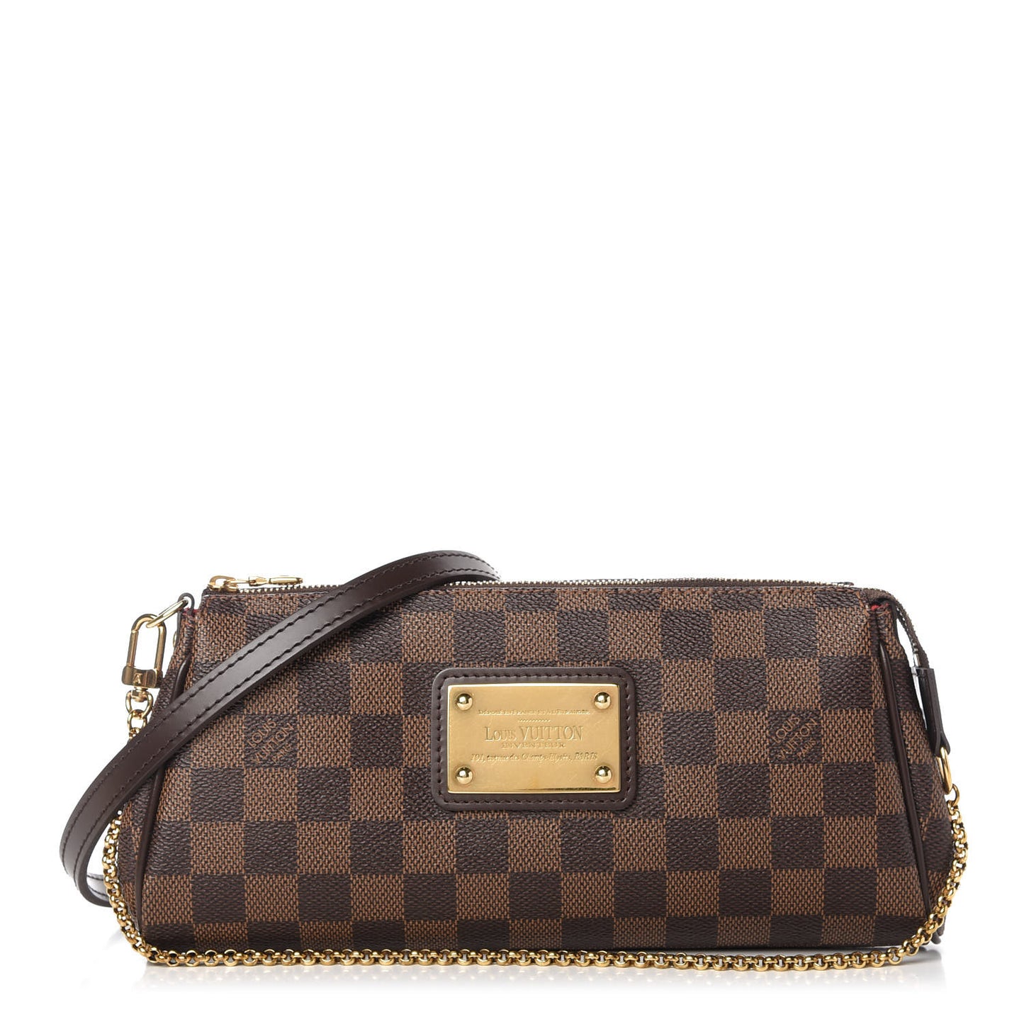 Damier Ebene Eva Clutch