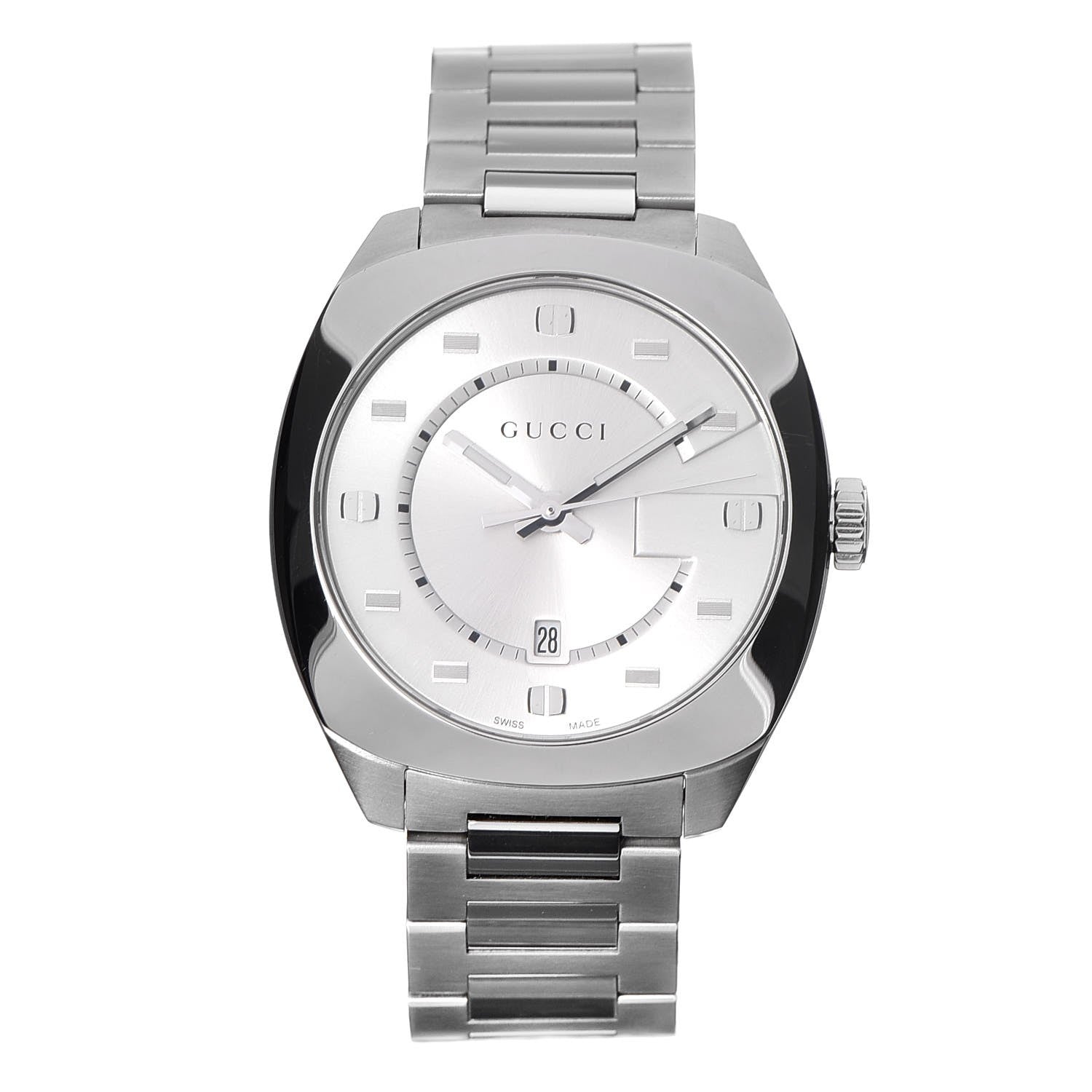 Gucci Stainless Steel 41mm GG2570 Quartz Watch 1 of 6