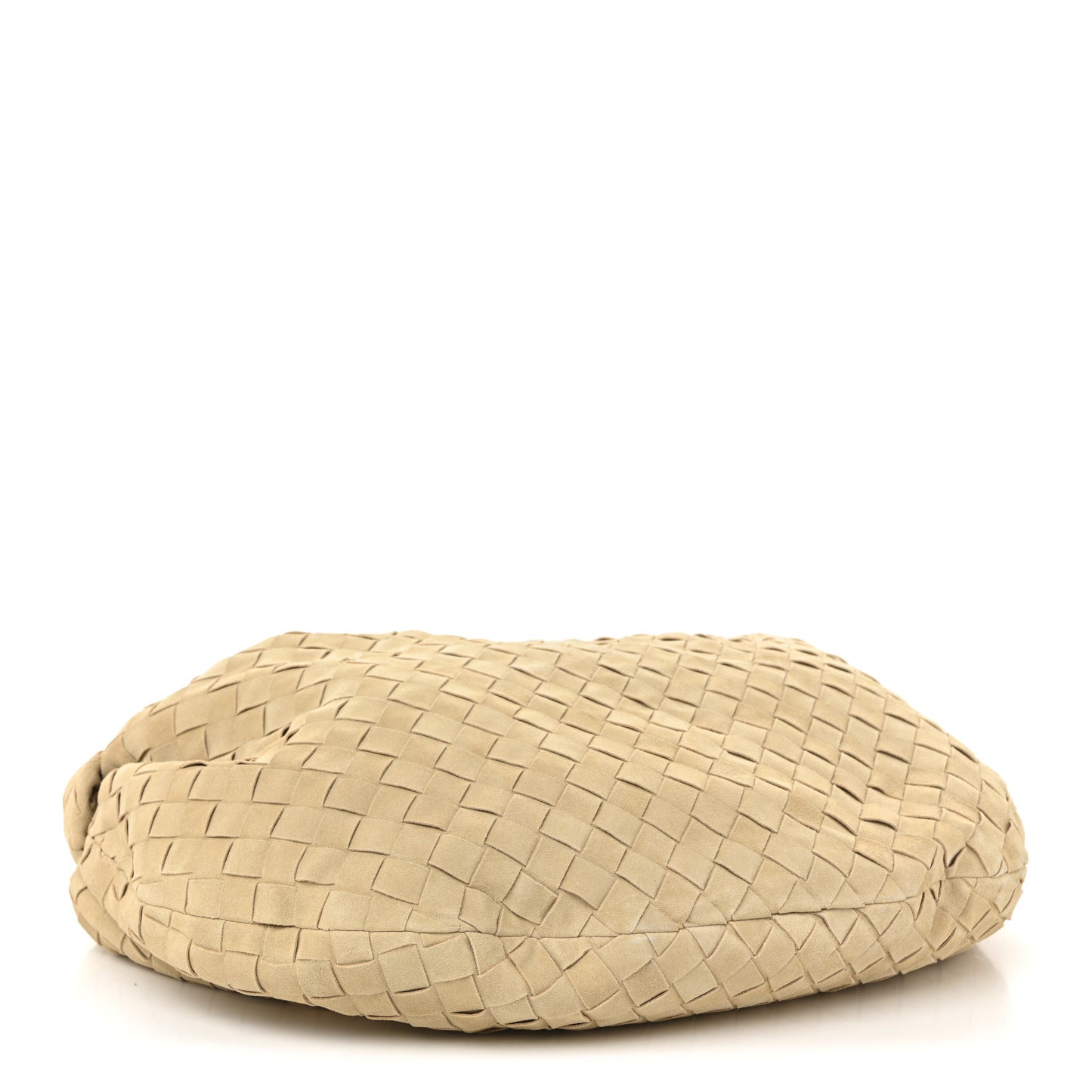 Suede Intrecciato Small Jodie Sand