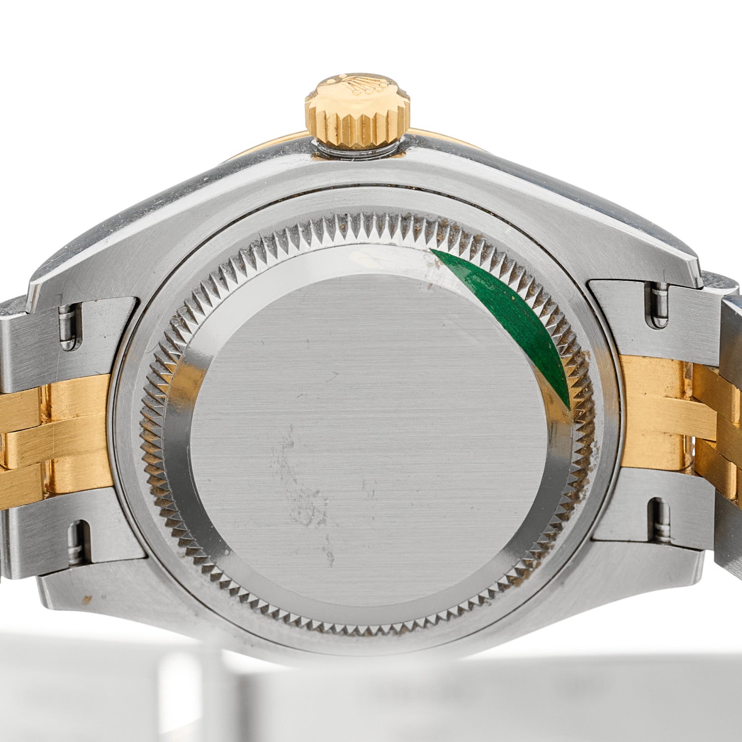 Rolex Stainless Steel 18K Yellow Gold 28mm Oyster Perpetual Datejust Watch Silver Roman 279173 4 of 5