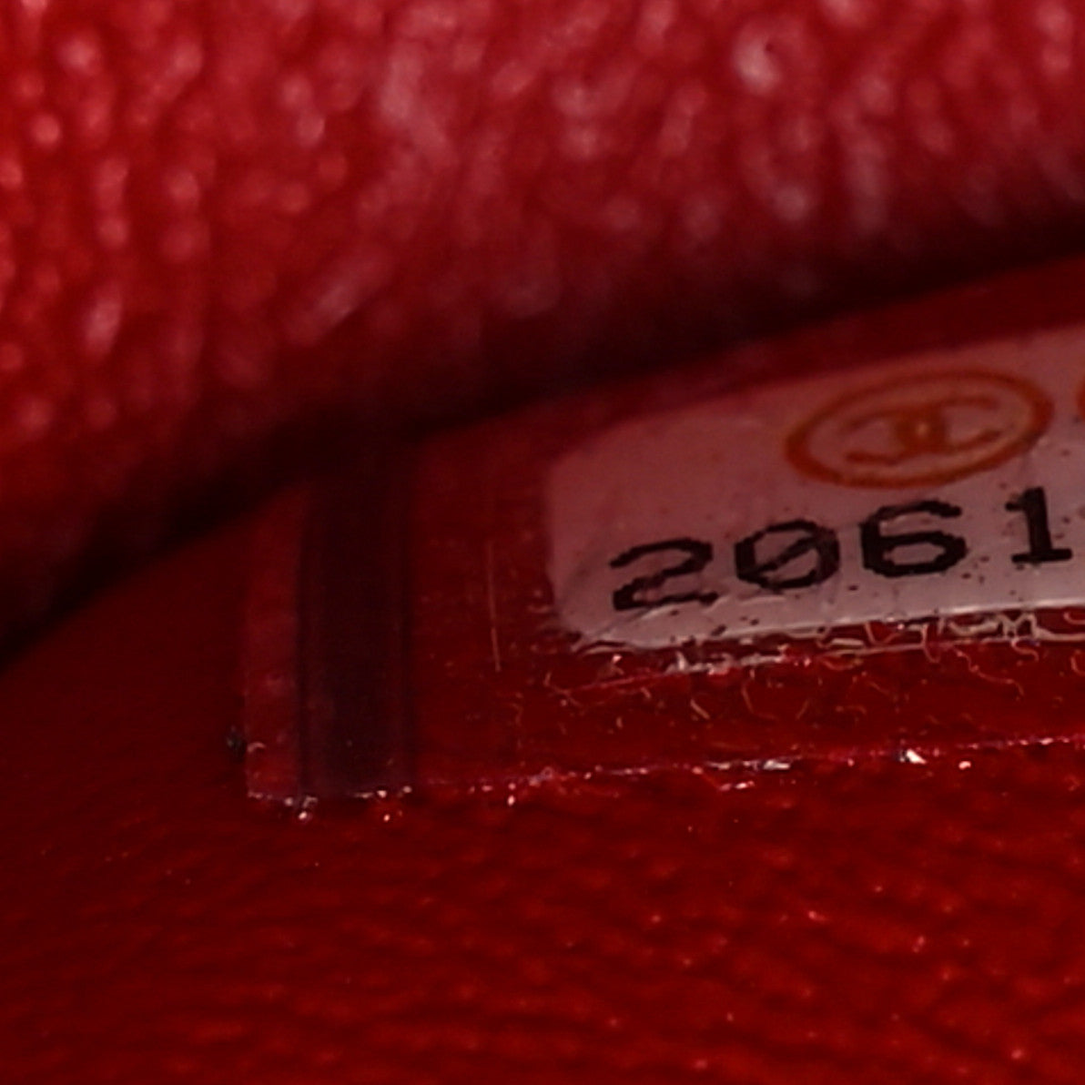 Chanel Lambskin Quilted Jumbo Double Flap Red 7 of 10