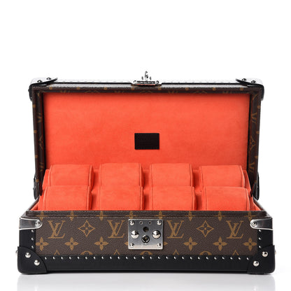 Louis Vuitton Monogram Coffret 8 Watch Case Black 5 of 11
