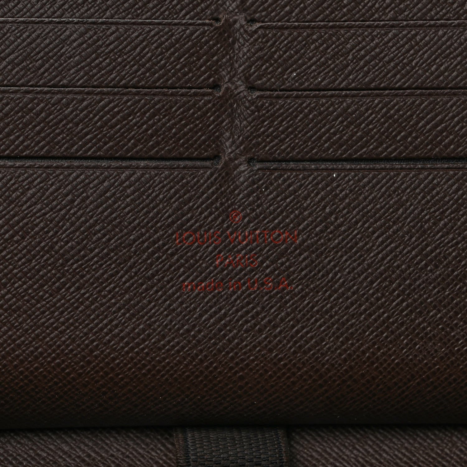 Louis Vuitton Damier Ebene Zippy Organizer Wallet 7 of 9