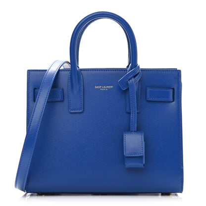Saint Laurent Calfskin Nano Sac De Jour Royal Blue 1 of 9