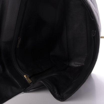 Chanel Caviar Quilted Single Flap Black 5 of 14