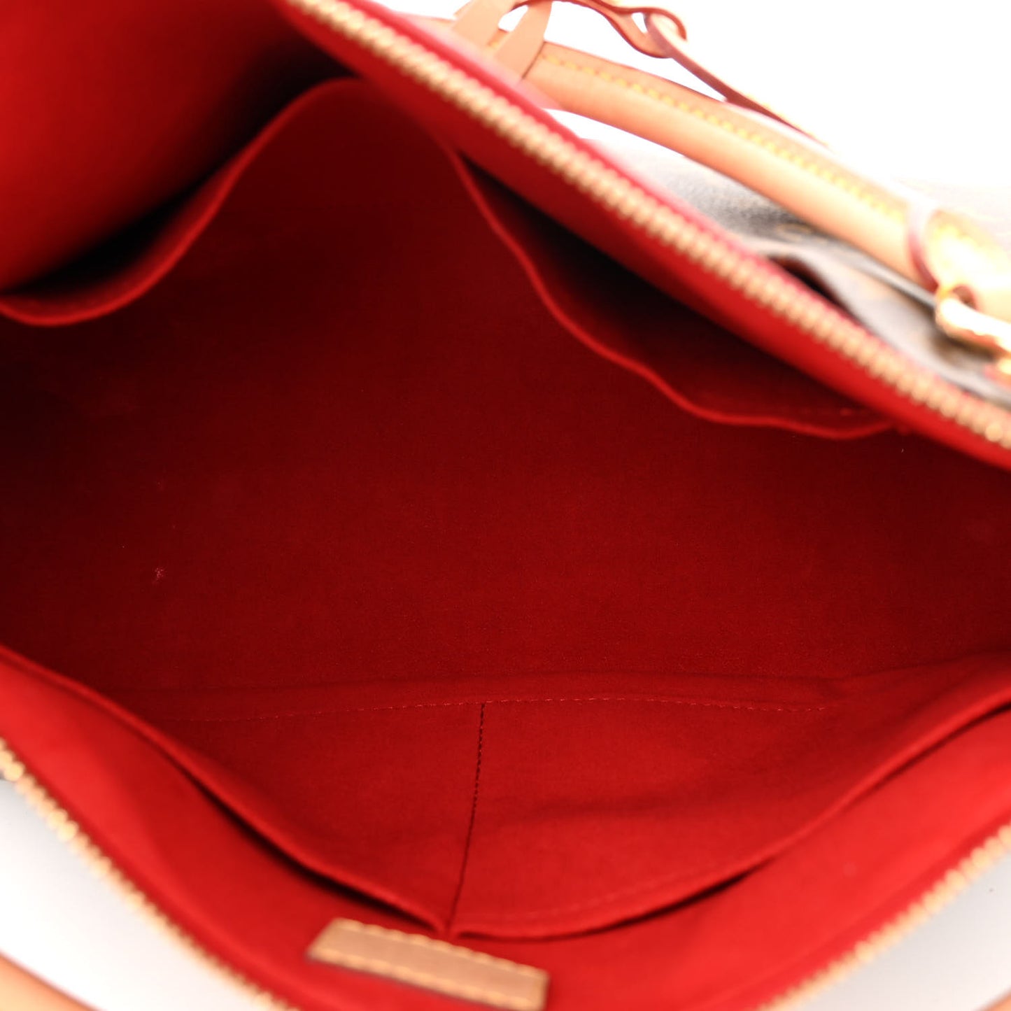 Monogram V Tote MM Cherry