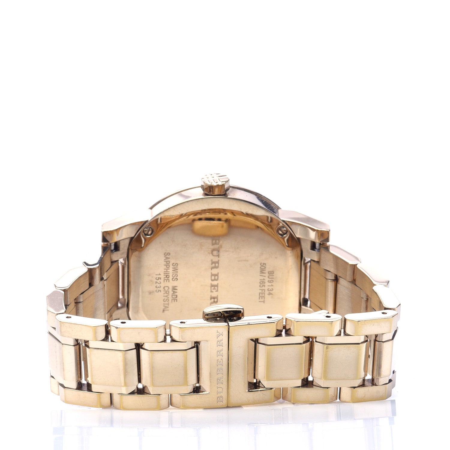 Burberry Stainless Steel 34mm The City Quartz Watch Champagne BU9134 3 of 5