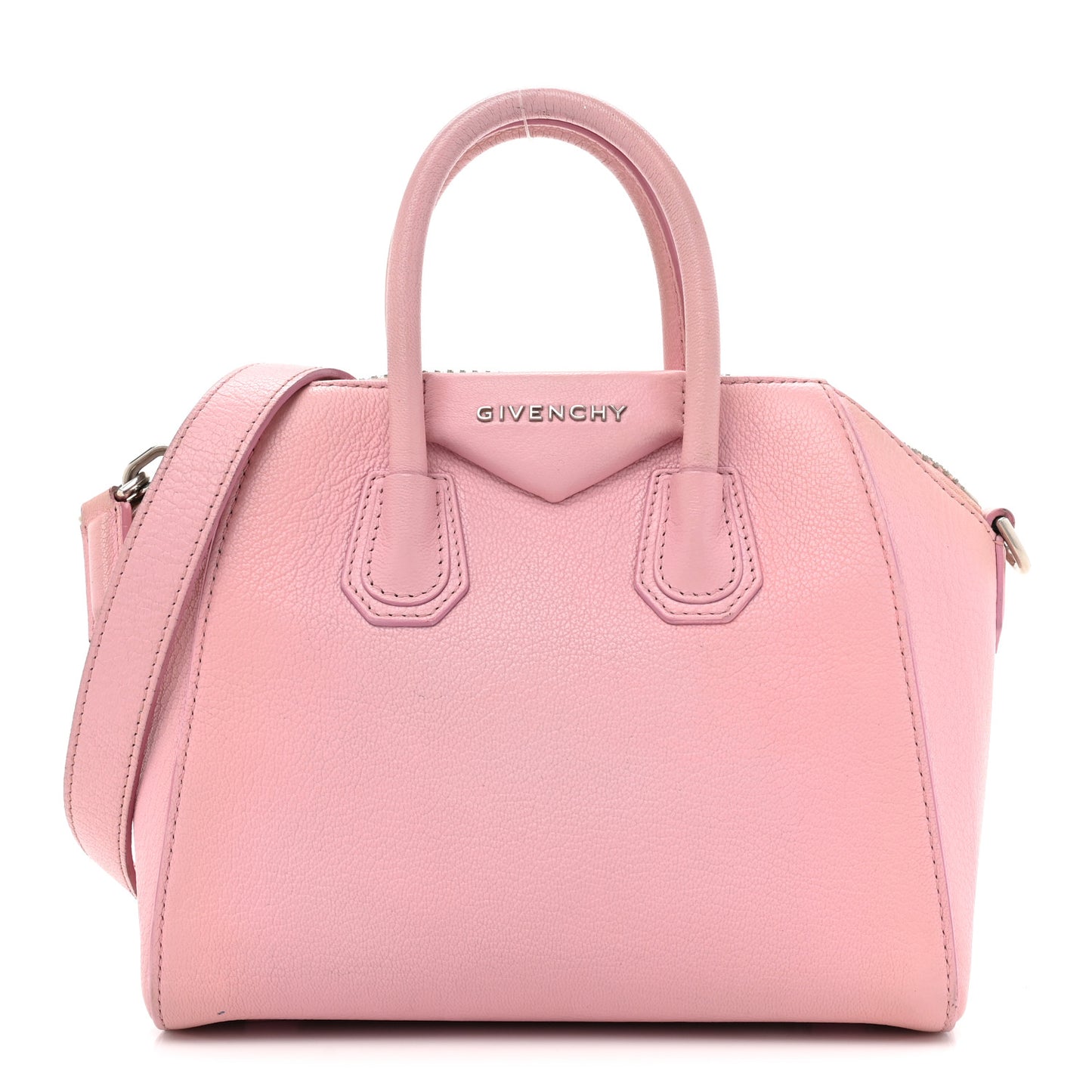 Sugar Goatskin Mini Antigona Pink