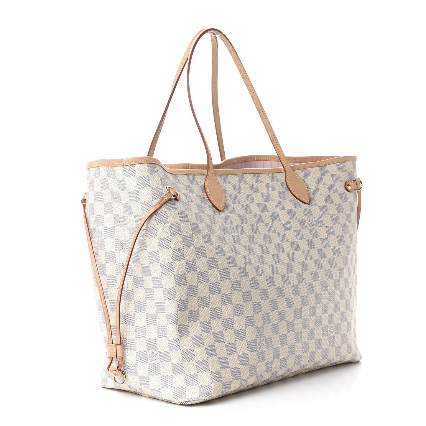 Damier Azur Neo Neverfull GM Rose Ballerine