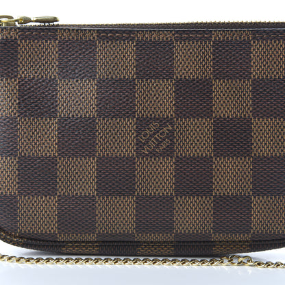 Louis Vuitton Damier Ebene Mini Pochette Accessories 10 of 11