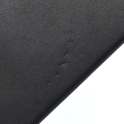 Chanel Metallic Goatskin Lambskin Boy Wallet on Chain WOC Black Gold 10 of 10