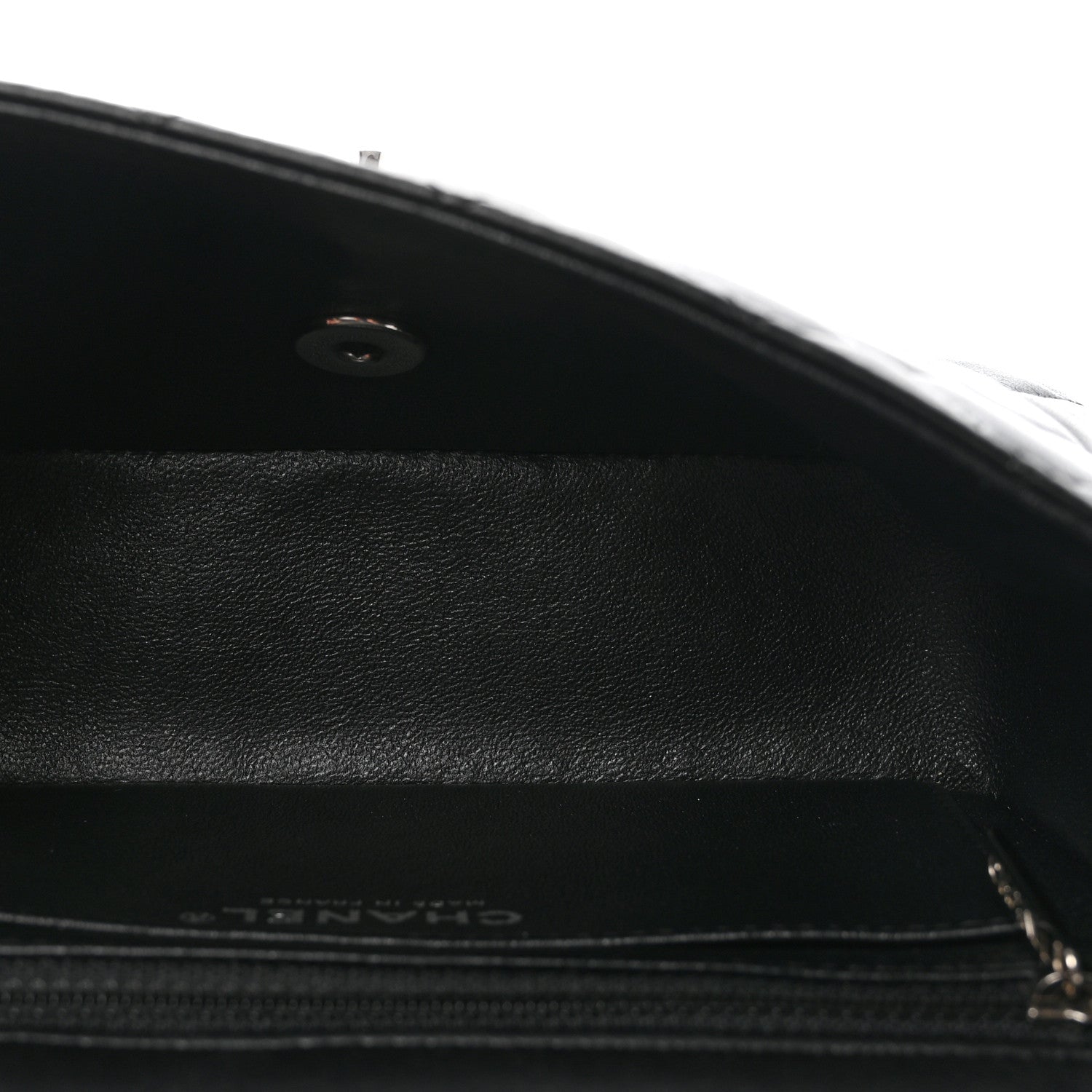 Chanel Lambskin Quilted Mini Rectangular Flap Black 5 of 10
