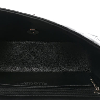 Chanel Lambskin Quilted Mini Rectangular Flap Black 5 of 10