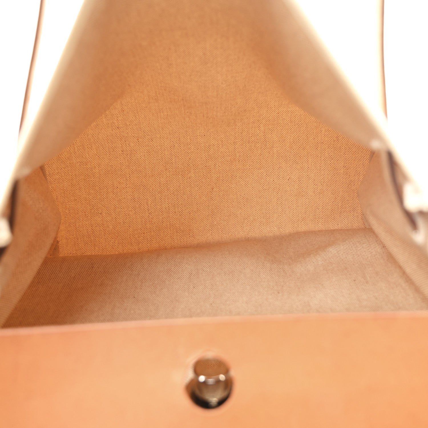 Hermes Toile Vache Calfskin Herbag 39 MM Black Natural 6 of 12