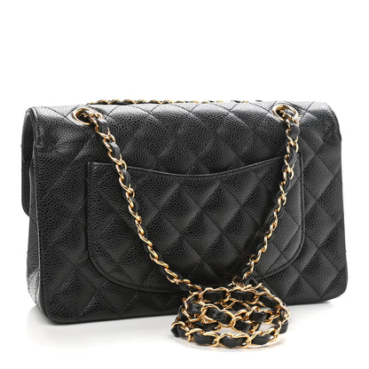 Chanel Caviar Quilted Small Double Flap Black 3 of 9