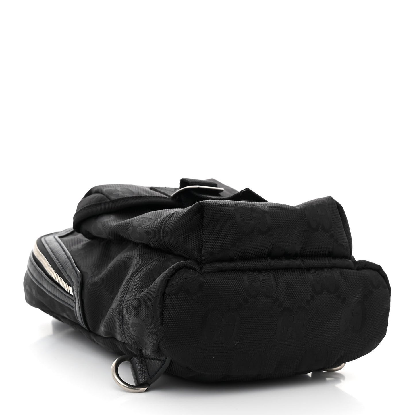 Econyl Nylon Monogram Off The Grid Sling Backpack Black