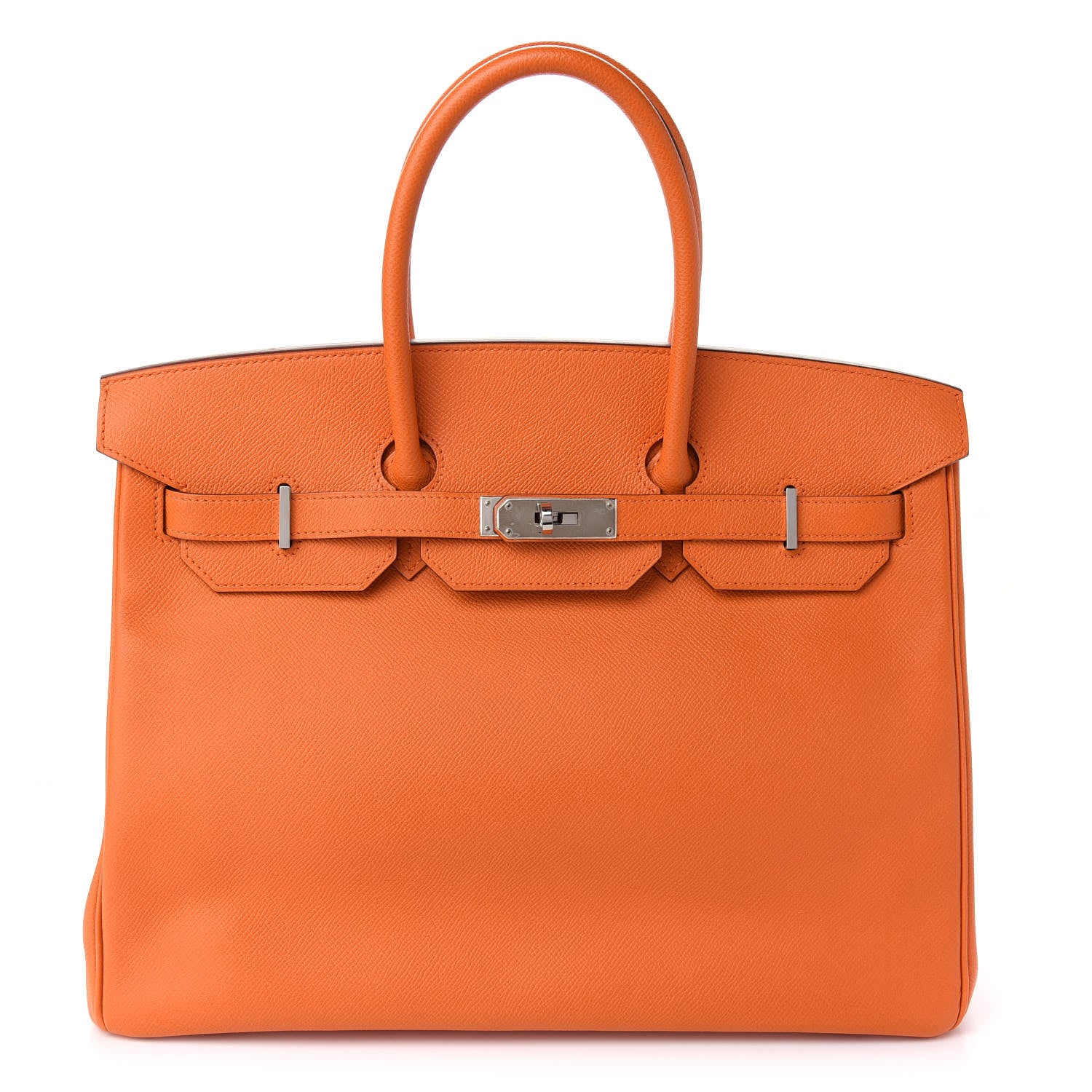 Hermes Epsom Birkin 35 Orange 1 of 11