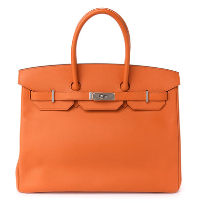 Hermes Epsom Birkin 35 Orange 1 of 11