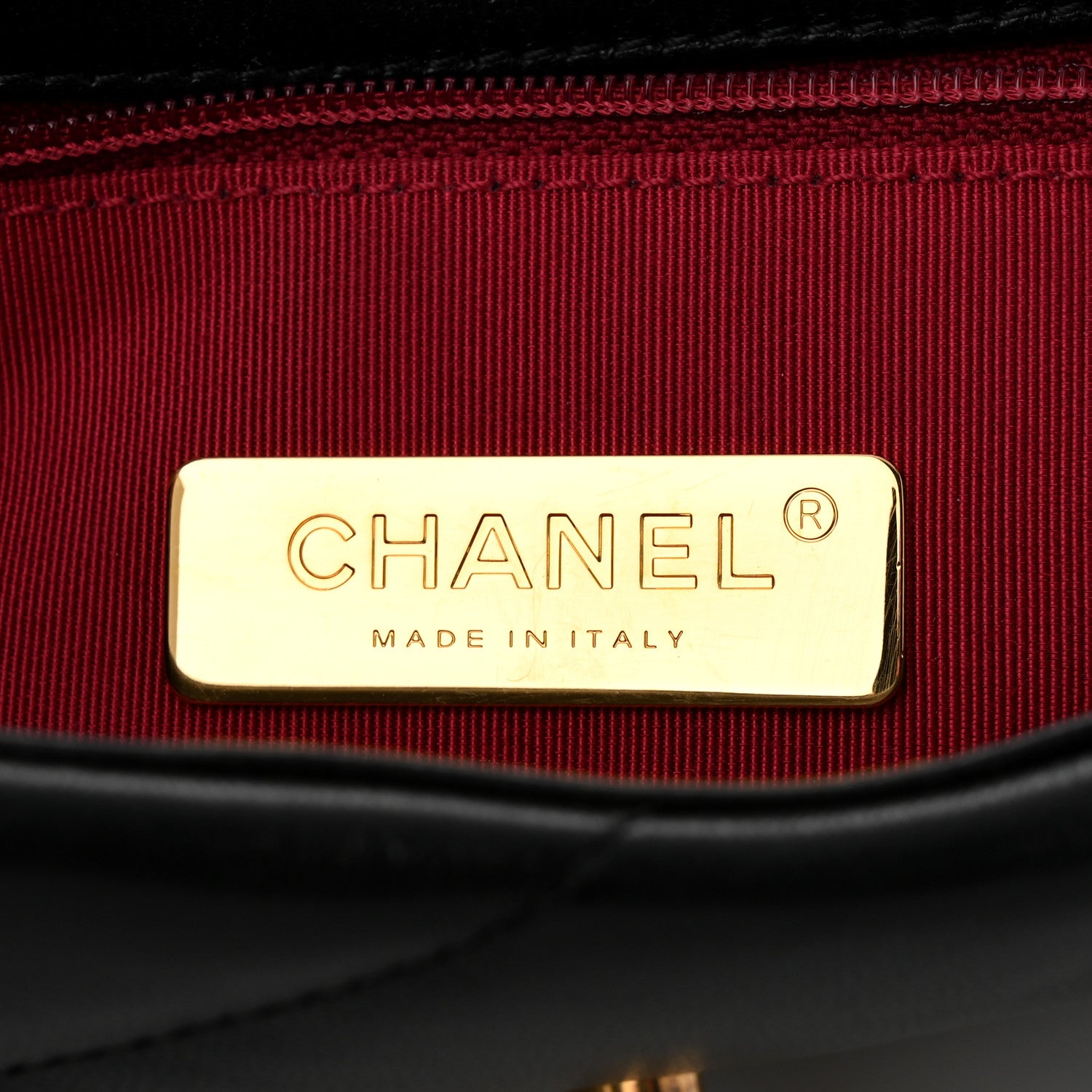 Chanel Goatskin Quilted Medium Chanel 19 Flap Black 6 of 11