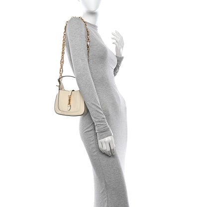 Gucci Patent Mini Jackie 1961 Crystal Hobo Mystic White 2 of 12