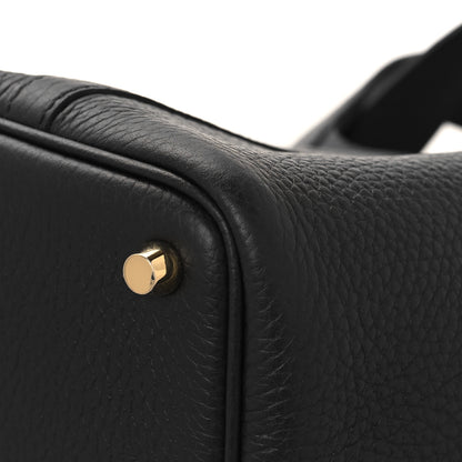 Hermes Taurillon Clemence Picotin Lock 18 PM Black 10 of 13