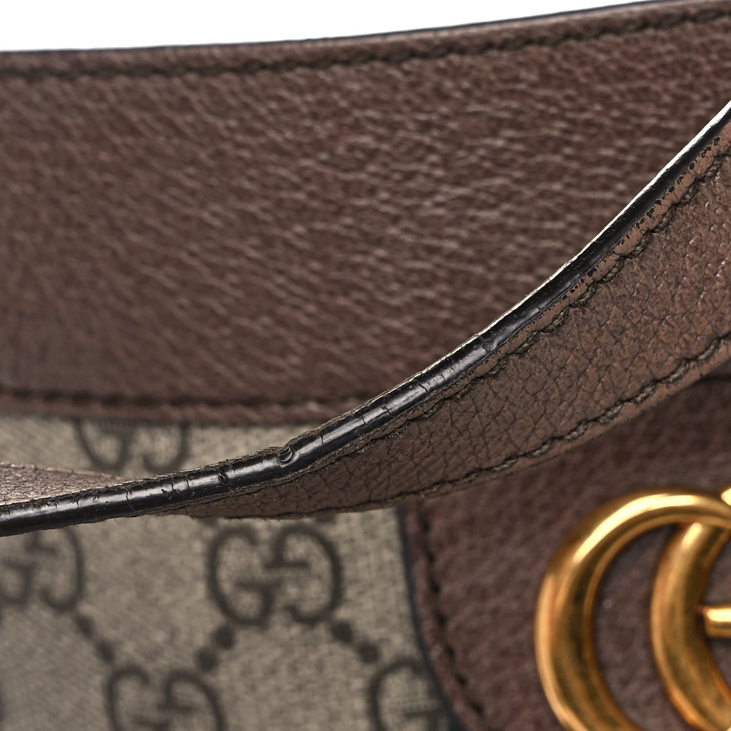 GG Supreme Monogram Web Large Ophidia Tote Brown