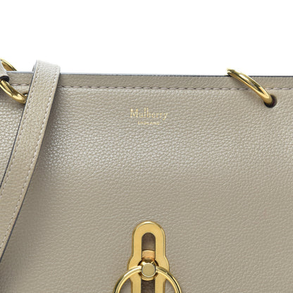Mulberry Small Classic Grain Small Amberley Satchel Solid Grey 7 of 9