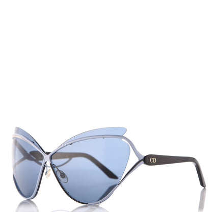 Christian Dior Audacieuse 1 Cat Eye Sunglasses Military Blue 1 of 7