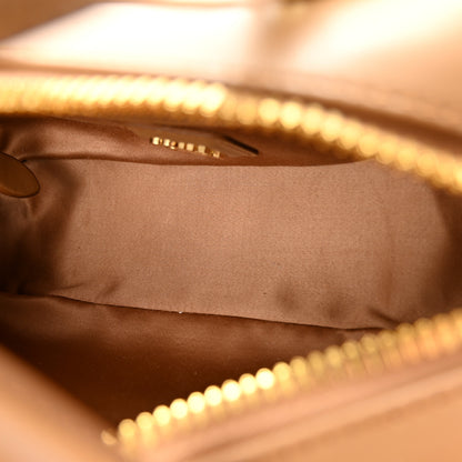 Miu Miu Nappa Matelasse Regular Arcadie Top Handle Bag Caramel 5 of 10