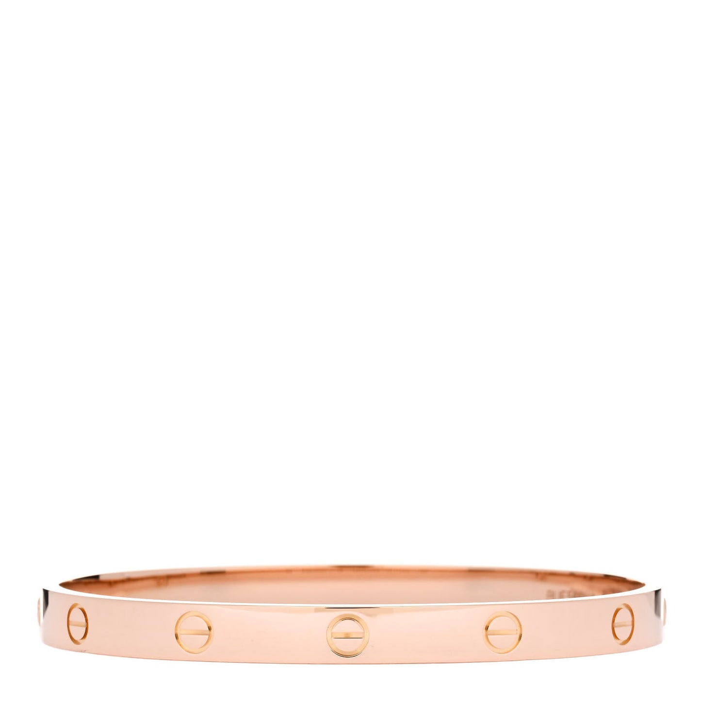 18K Pink Gold LOVE Bracelet 19