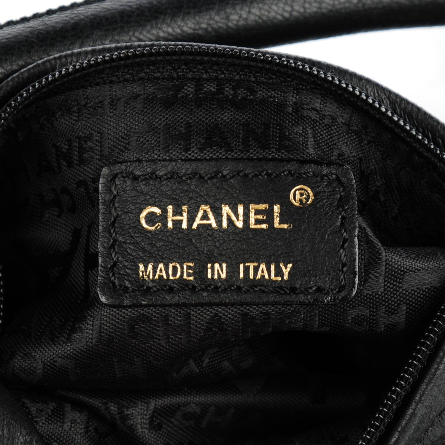 Chanel Calfskin Evening Bag Black 8 of 9