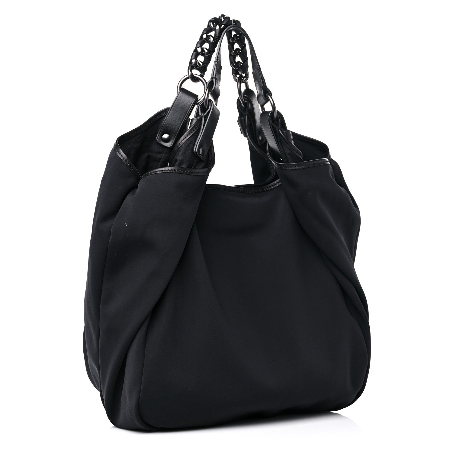 Givenchy Neoprene New Sacca Shoulder Bag Black 3 of 12