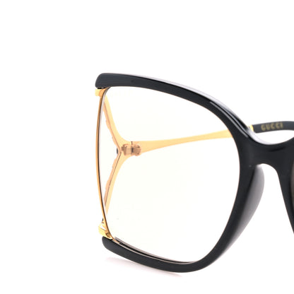 Gucci Acetate Metal Square Glasses GG0592SK Black 7 of 7