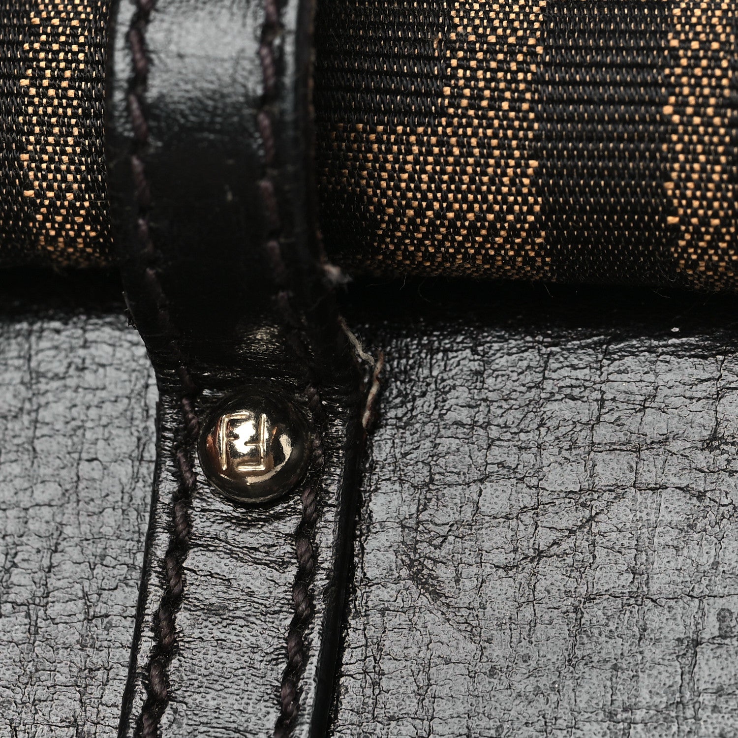 Fendi Zucca Small Magic Bag Tobacco 12 of 13