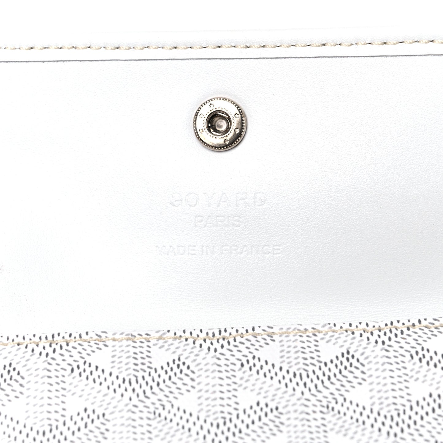 Goyardine Saint Louis PM White