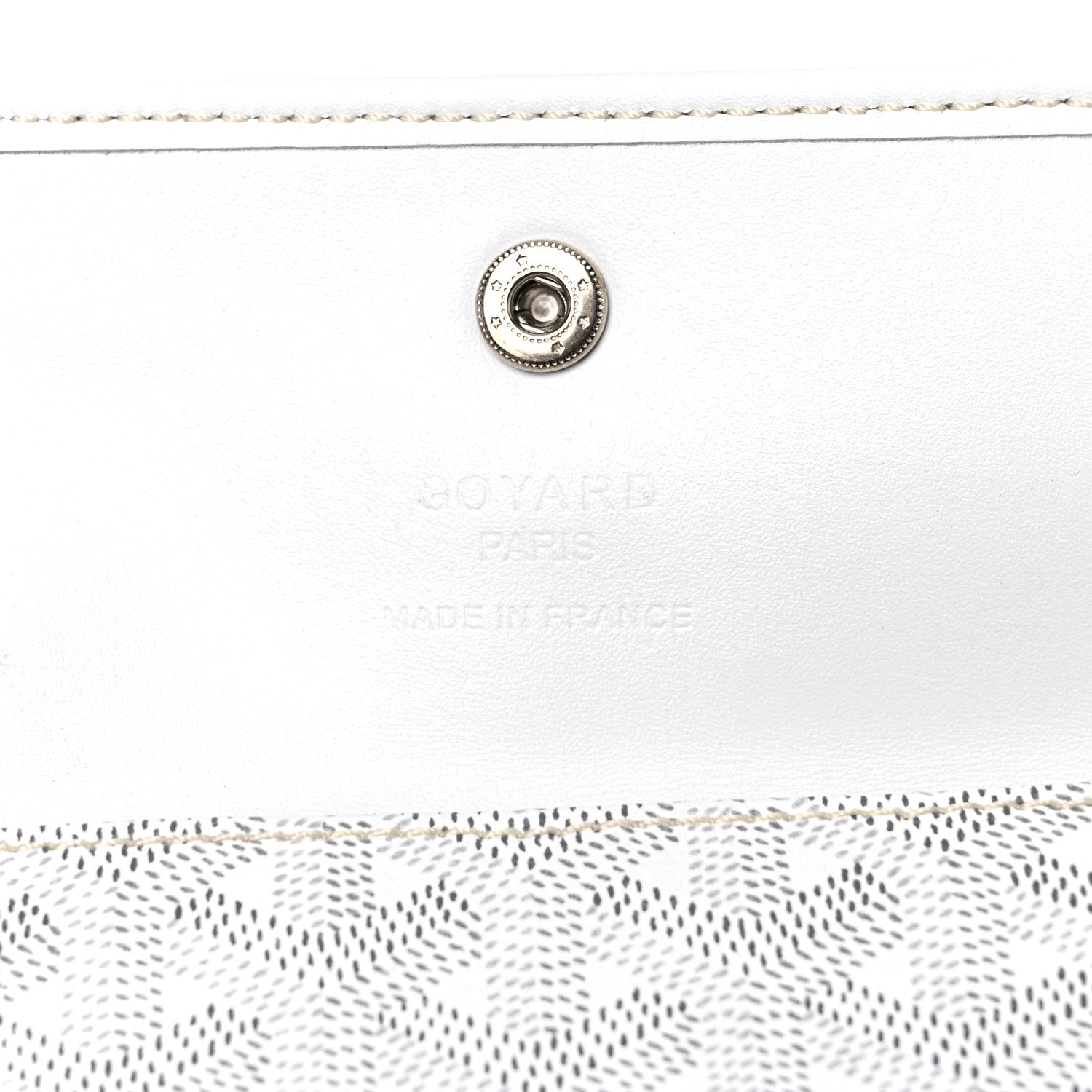 Goyard Goyardine Saint Louis PM White 6 of 17