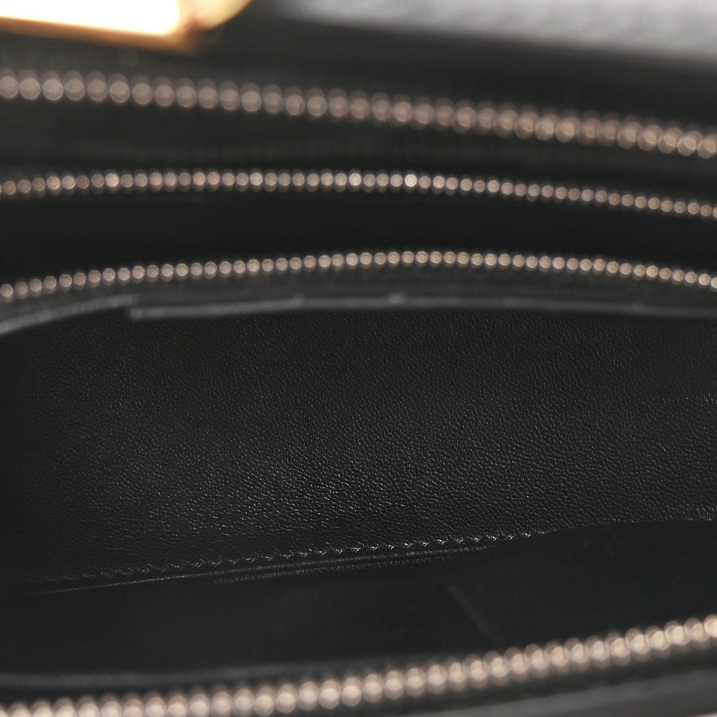 Calfskin Le Dix S Cartable Shoulder Bag Black