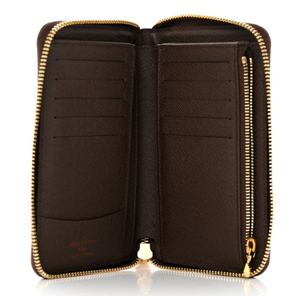Louis Vuitton Damier Ebene Zippy Compact Wallet 5 of 9