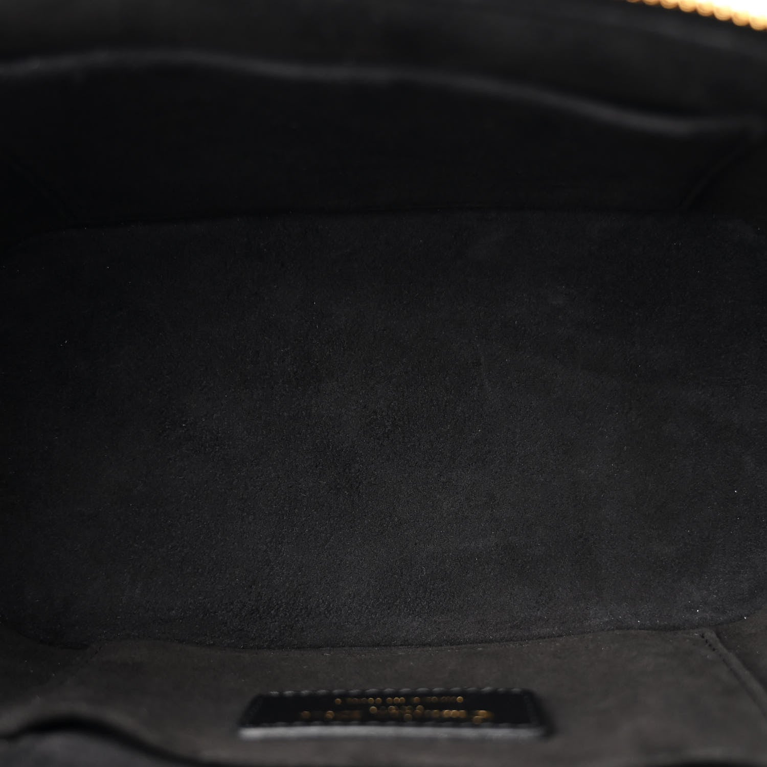 Christian Dior Lambskin Cannage Small Diortravel Vanity Case Black 5 of 12