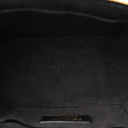 Christian Dior Lambskin Cannage Small Diortravel Vanity Case Black 5 of 12