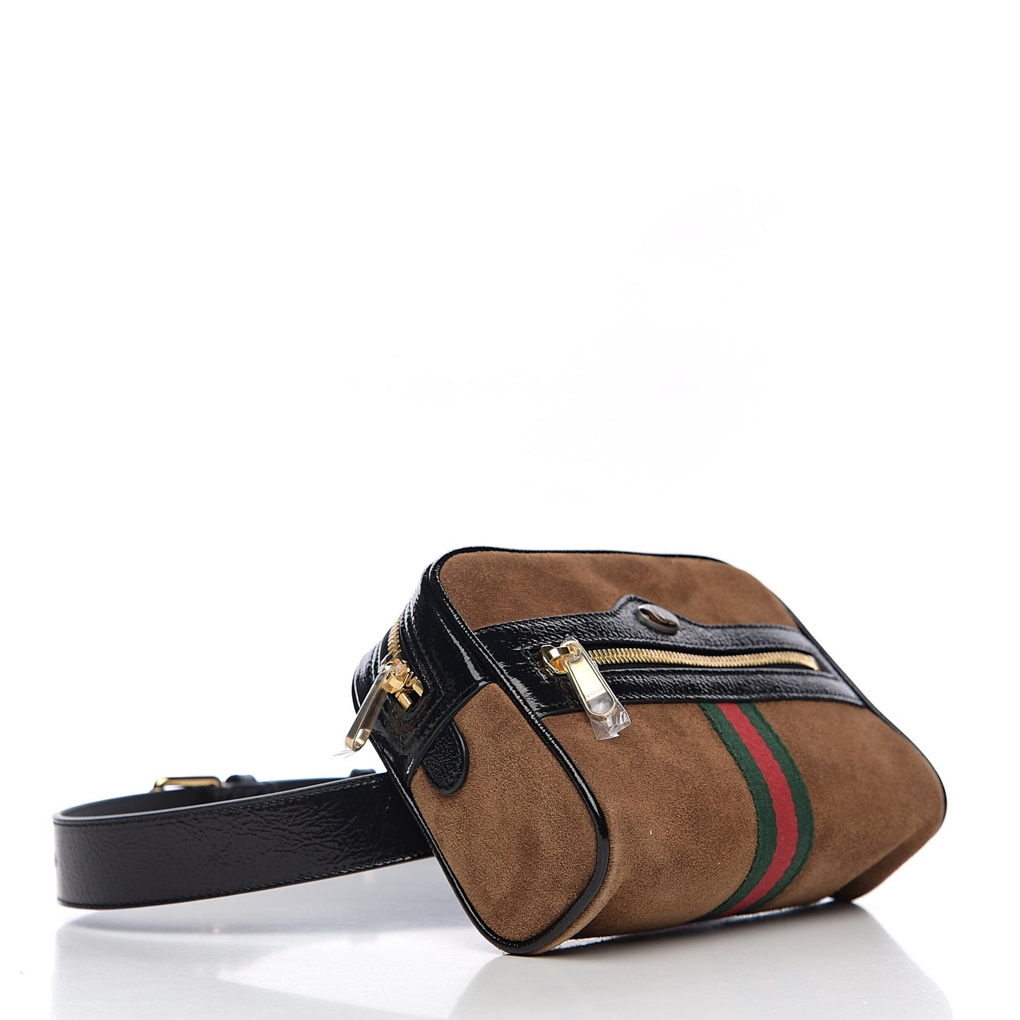 Suede Small Ophidia Belt Bag 75 30 Brown