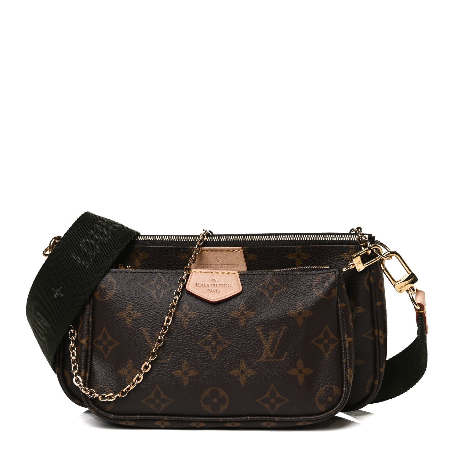 Louis Vuitton Monogram Multi Pochette Accessories Kaki 1 of 16