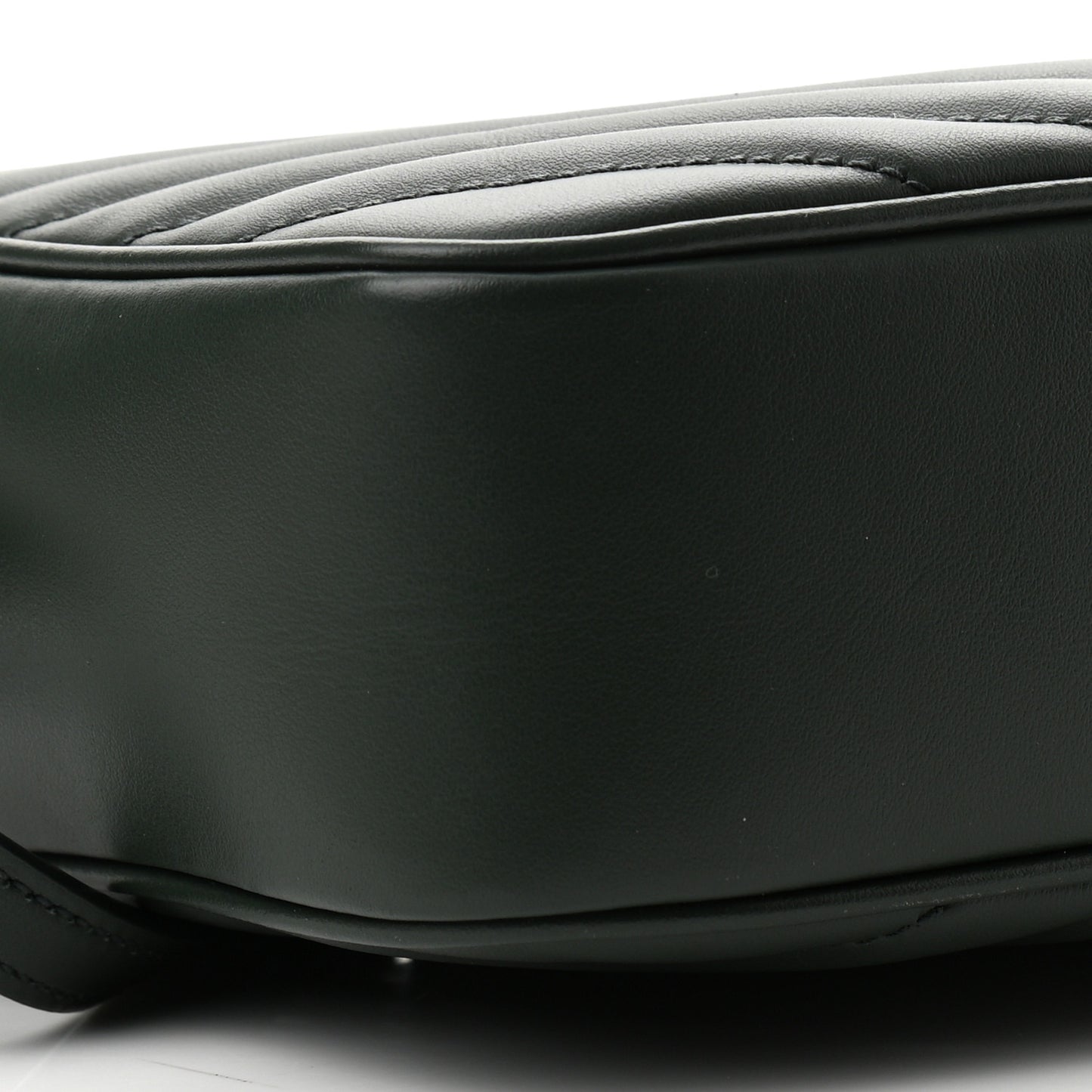 Calfskin Matelasse Monogram Lou Camera Green