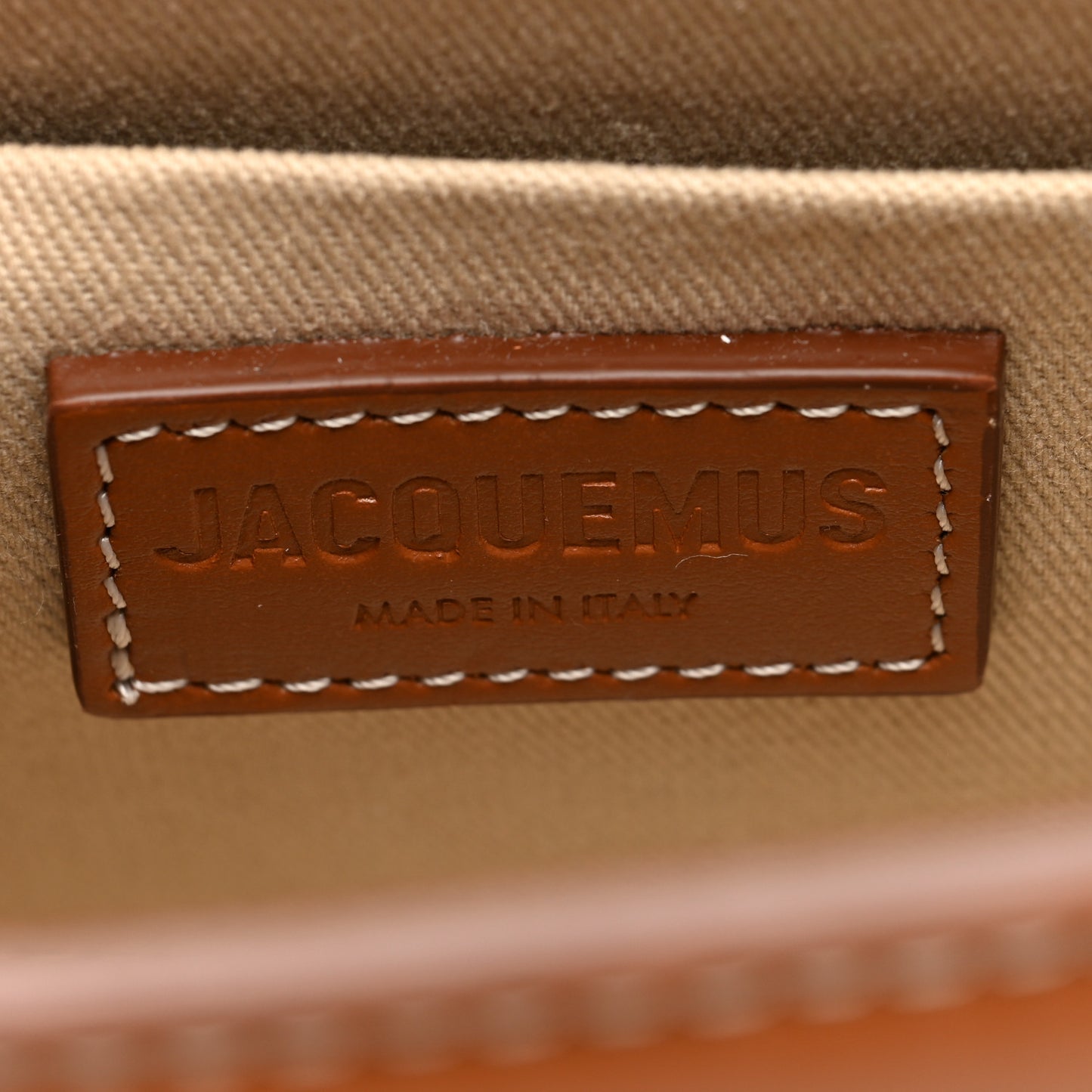 Smooth Calfskin Le Grand Chiquito Light Brown
