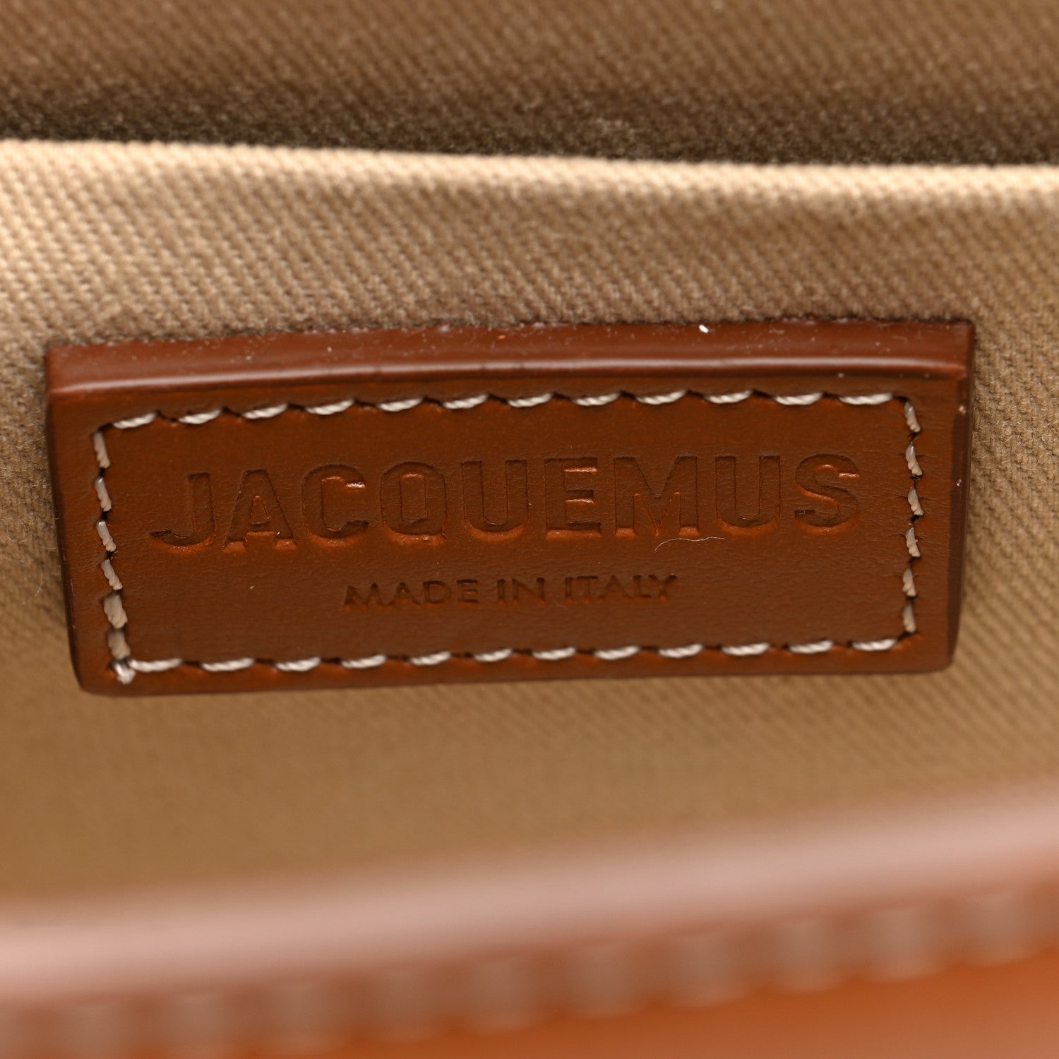 Jacquemus Smooth Calfskin Le Grand Chiquito Light Brown 6 of 9