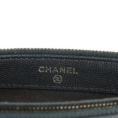 Chanel Caviar Quilted Small Clutch With Chain Grey 6 of 7